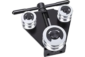 EVGATSAUTO Brakes Tube Straightener Bender, Carbon Steel, 90 Degree Bending, Suitable for 3/16 Inch and 1/4 Inch Copper Brake