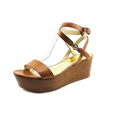 michael kors charm wedge sandals