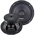 ORION XTR XTX654DC High Efficiency 6.5" Mid-Range Dust Cap Loudspeakers, 1400W Max Power, 350W RMS, 4 Ohm, 1.5" Voice Coil - Pro Car Audio Stereo, Midrange Speakers (Pair)