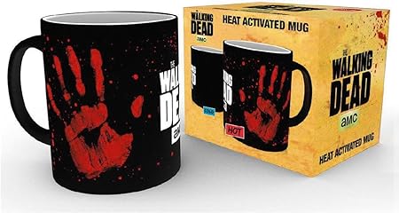 Taza con efecto térmico The Walking Dead - Impresión de mano: Amazon.es: Hogar