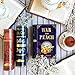 NovelTea Tins Original Collection War and Peach : Peach Tea : Leo Tolstoy's War and Peace : Classic Tea Lover Gift