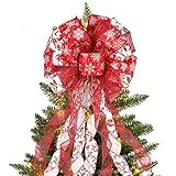 Christmas Tree Topper 11x27 Inches Large Decorative