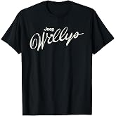 Jeep Willys Script Logo T-Shirt