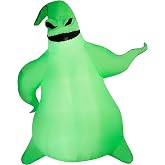 Disney Oogie Boogie Giant Halloween Inflatable, 10.5-Ft Lighted Airblown Yard Decor