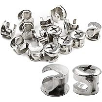 Lot De 20 Raccords De Verrouillage à Cae Pour Eubles, 15 X 12 Pour Aroire, Tiroir