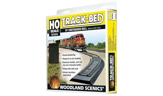 Woodland Scenics Ho Scale Track-Bed Roll