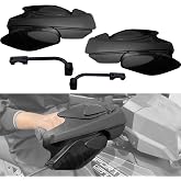 XUTVOTOR Handguards for Polaris Sportsman Scrambler 400 450 570 850 XP 1000 | Wind Guards with Mount Brackets for Polaris Sportsman 400 450 570 850 XP 1000 2007-2026 Accessories,Replace #2876846,#2879380