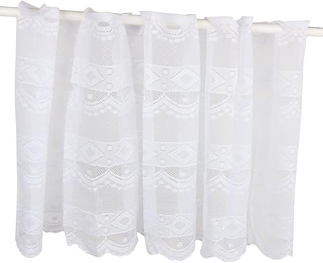 Amazon.de: Gazechimp 50x160cm Spitze Kurzgardine Scheibengardinen