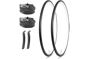 MOHEGIA Road Bike Replacement Tire: 700x25C/700x28C/700Cx35C Folding Bicycle Tire for On City Road Riding