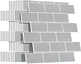 Yoillione Thicker Peel & Stick Wall Tiles 12x12 Grey 10 Sheets Backsplash