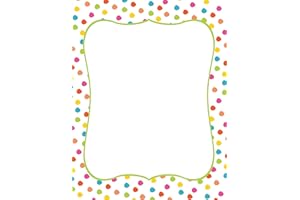 Great Papers! Circus Dots Letterhead, 8.5"x11", 80 Count (2012410)