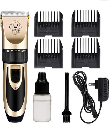 Paladin Nlh Tondeuse à Chien Et Chat Avec 4 Peignes