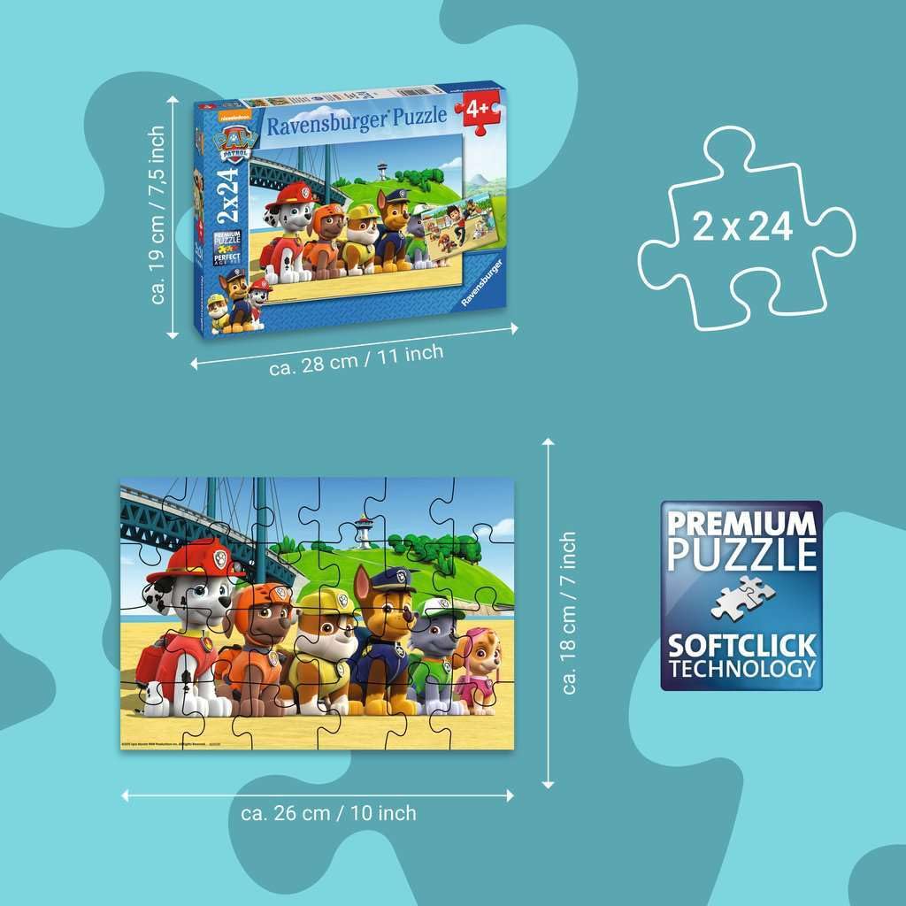 Mua Ravensburger Paw Patrol Jigsaw Puzzle (2 x 24 Piece) trên Amazon Mỹ ...