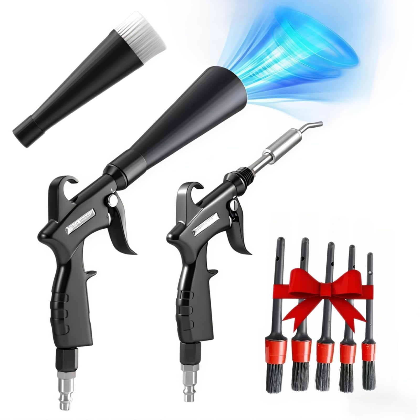 Photo 1 of Tornado Detailing Car Cleaning Gun with Metal Nozzle | Interior Drying Air Gun | High Pressure Blower Gun | Car Cleaning Kit for Swiftly Removing Dirt and Dust with Air Flow