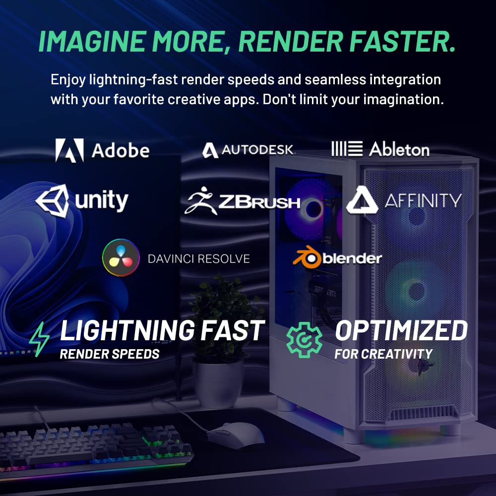 Skytech Gaming Archangel Gaming PC Desktop – AMD Ryzen 5 3600 3.6 GHz, NVIDIA RTX 3050, 500GB NVME SSD, 8GB DDR4 RAM 3200, 600W Gold PSU, 11AC Wi-Fi, Windows 11 Home 64-bit