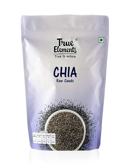 True Elements Raw Chia Seeds 150gm - Calcium Rich Seeds