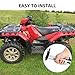 kemimoto ATV Seat Covers Waterproof Compatible with Sportsman 4X4 600 700 1996-2004