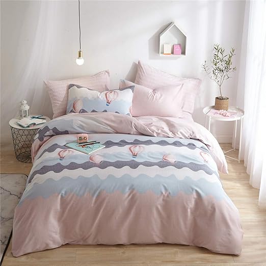 Amazon Com Enjoybridal Balloon Twin Comforter Cover 100 Cotton
