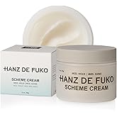 Hanz de Fuko Scheme Cream – Premium Men’s Hair Styling Cream for a Medium Hold, Natural Shine – Ideal Texture Product for All Hair Types, Provides Versatility on Wet or Dry Hair – 2 oz, Travel Size