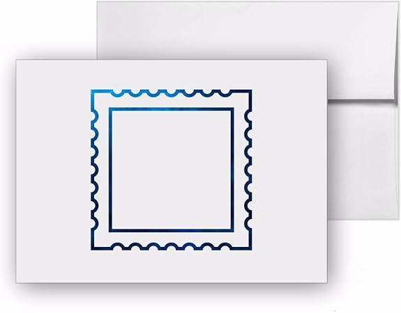 Amazon 郵便スタンプ手紙郵便切手メール 空白カード招待パック 15カードat 4 X 6 Withホワイト封筒 アイテム4441 紙製品 文房具 オフィス用品