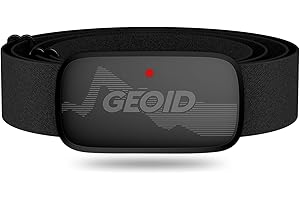 GEOID HS500 Heart Rate Monitor, Heart Rate Sensor Chest Strap, Protocol ANT+/Bluetooth, Compatible with iOS/Android APPs