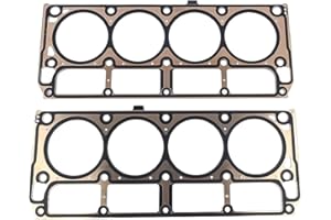 MSQ-CD 12622033 Cylinder Head Gaskets Set Replacement for LS1 LS2 LS3 LS9 LSA 6.0L & 6.2L Sierra Silverado Savana Express CTS Corvette Camaro