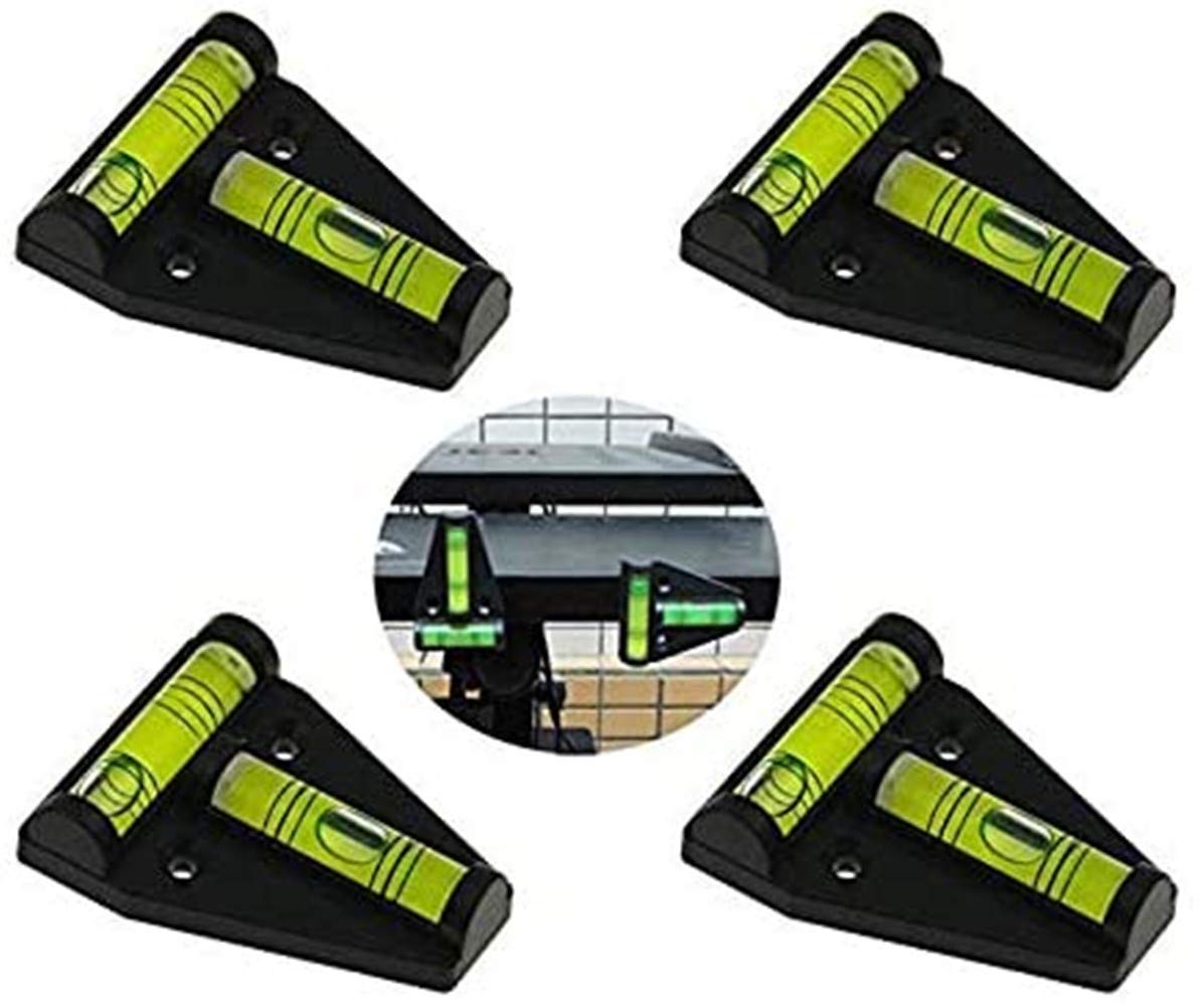 UMEI The T Level is Made up of GFNT Tools, Horizontal Bubbles, Three Legs, Machinery, Shelves and Other Magnetic Functions (4pcs Black).