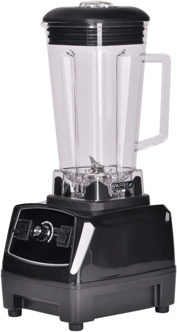 2200W 3Hp 2L G5200 High Power Commercial Home Professional Smoothies Power Blender Food Mixer Juicer Fruit Processor,Black,Uk Plug