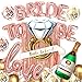 Big BRIDE TO BE Balloons Bachelorette Party Decoration Kit - Bridal Shower Supplies & Accessories - Complete Hen Party Decorations Balloons Set