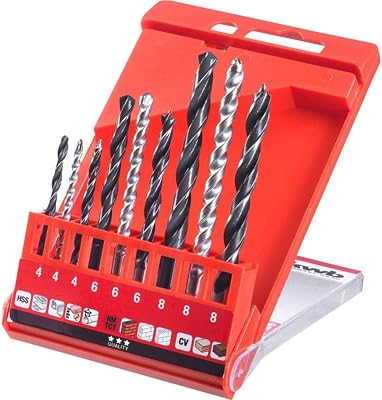 49420400 - Set de brocas combi, con tungsten (9 piezas)