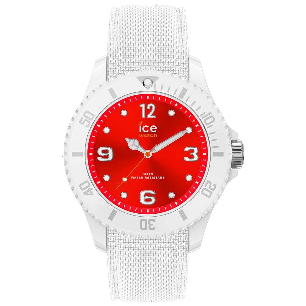 Ice-Watch Sixty Nine - White red - Small - 3H Women Analogue Watch
