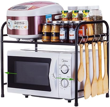 Guo Shop- Estantes de Cocina Estantes de microondas Estantes de