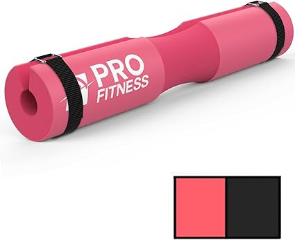 pink barbell pad