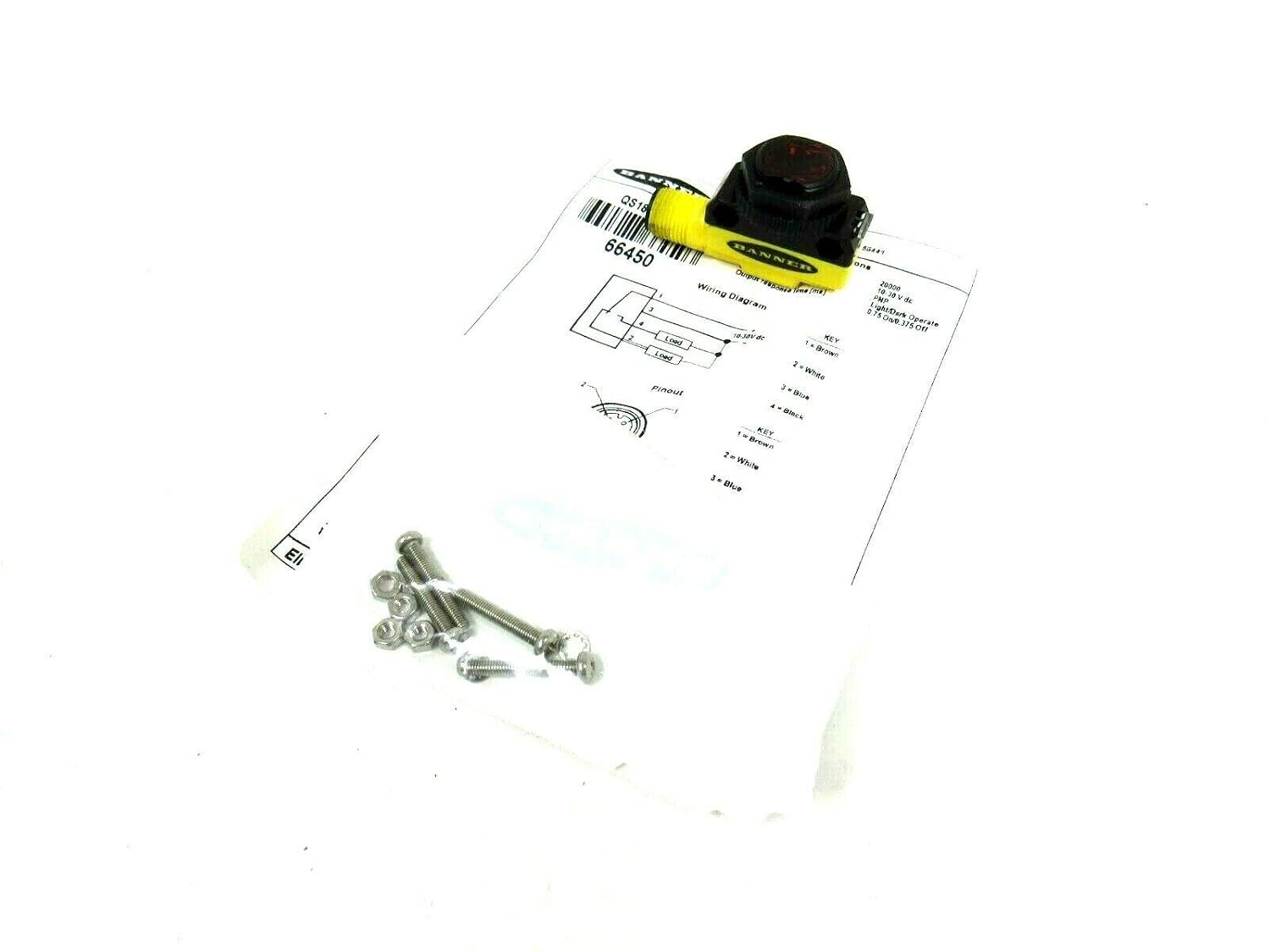 Banner Engineering Photoelectric Sensor World Beam Amazon In