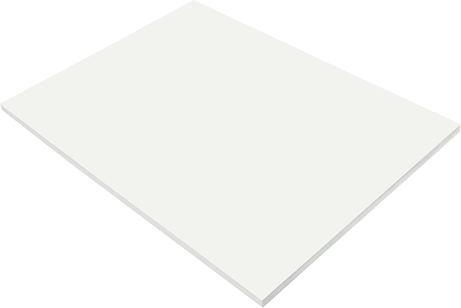 SunWorks Heavyweight Construction Paper, 18 x 24 Inches, White, Pack of 50 : Office Products