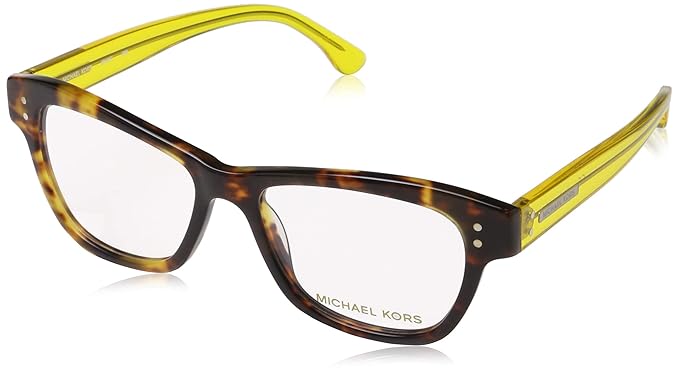 michael kors eyeglasses yellow