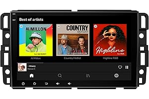 Eonon GMX6S 8" QLED Car Stereo for Chevy/GMC/Buick, 6+64GB, Wireless CarPlay & Android Auto, 4G LTE, WiFi 6, DSP Audio, 1080P Backup Camera, Bluetooth,Steering Control(GMA12S Upgrade)
