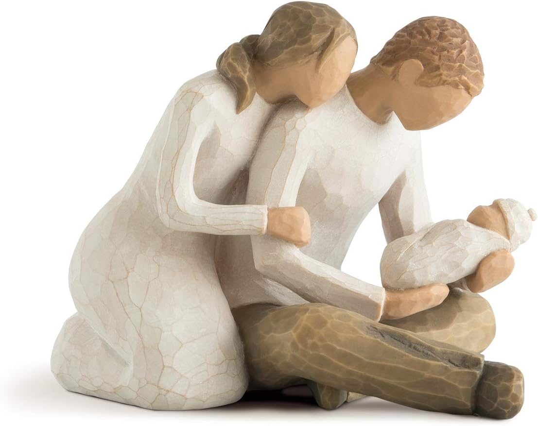 Willow Tree New Life Figurine, Natural, 5" height