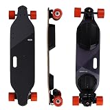 MEEPO V5 Go Electric Skateboard with Remote, 1500 * 2 Powerful Belt Motors, 26MPH Stable Top Speed,UP to 20Mlies Range, Next-Generation Performance of Electric Cruiser, for Teens and Adults