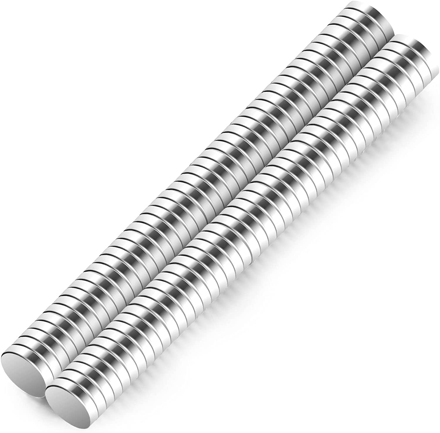 Wukong N45 Tiny Magnets, 5x1mm | 100 Pack Magnets Small for Refrigerator, Office, 3D Printer, Model and DIY Project — image 1