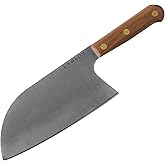 Lamson 8" Chinese Santoku Cleaver with Classic Walnut Handle