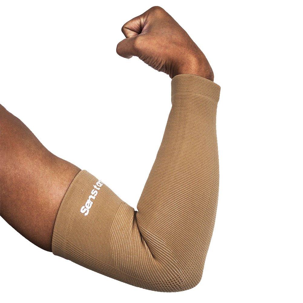 Senston Arm Support - Compression Arm Sleeve for Tendonitis and Arthritis - All Sports for Men/Women Compression, Breathable, Sweat-Absorbent