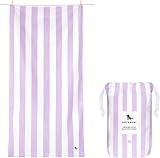 Dock & Bay Beach Towel Cabana Light Lombok Lilac Large 160x90cm Quick Dry