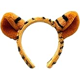 amivoo Animal Plush Headband for Halloween Costume, Dress Up, Animal Cosplay