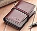 Teemzone Genuine Leather Business Credit Card Case Holder Organizer