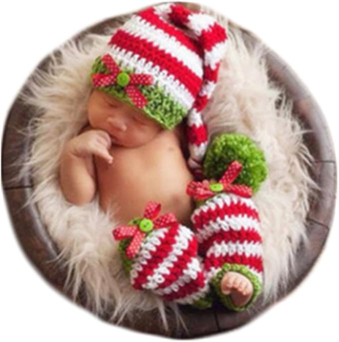 crochet newborn christmas outfits