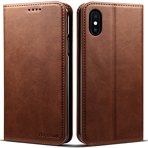 Iphone x, 5.8 inches, pu leather wallet phone case iphone case wi…