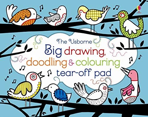 Big Drawing and Colouring pad (Tear-off Pads)