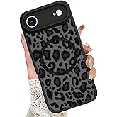 KANGHAR Case Compatible with iPhone Air Leopard Printed Pattern [Compatible with Magsafe] Cute Cheetah Protective Magnetic Case for Girls Women Men 6.5"