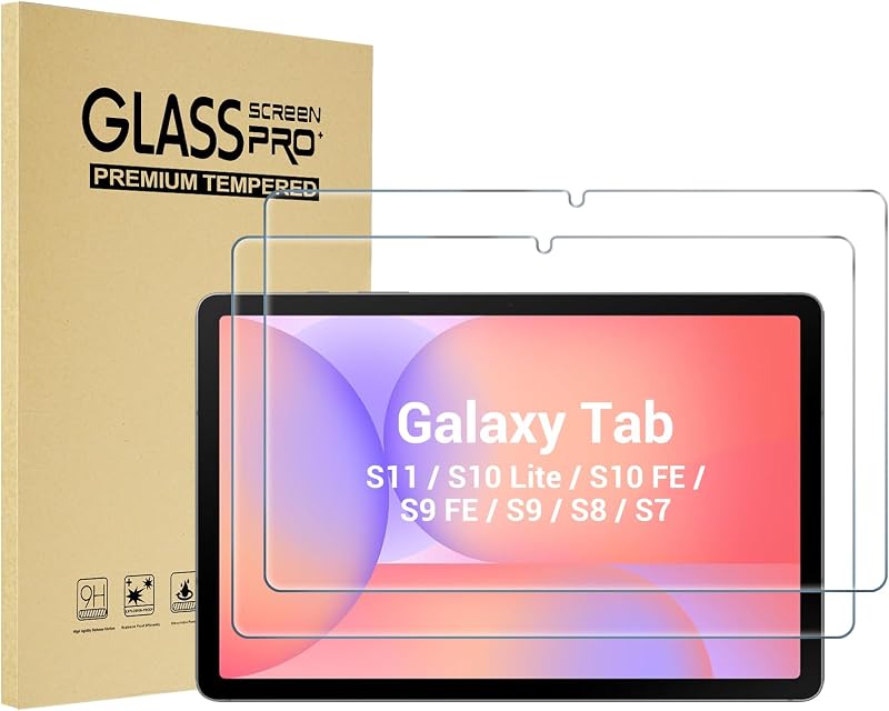ProCase 2 Pack Screen Protector for Galaxy Tab S11 S10 Lite S10 FE S9 FE S9 S8